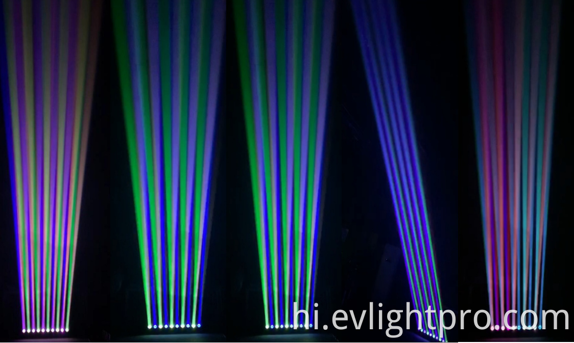 चरण डिस्को पब जिम पार्टी लाइट्स बार वेडिंग नाइट क्लब के लिए 1 पेशेवर मंच प्रभाव प्रकाश में 10x30w 4